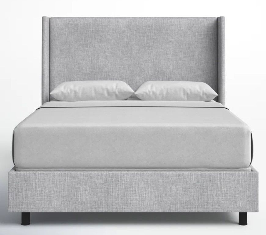 Tilly Upholstered Bed Zuma Pumice thumbnail 2