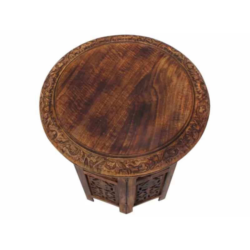 Jolene Solid Wood End Table thumbnail 7
