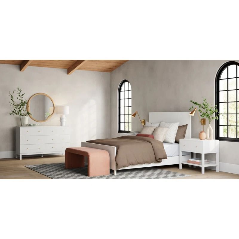 Barley Upholstered Bench thumbnail 2