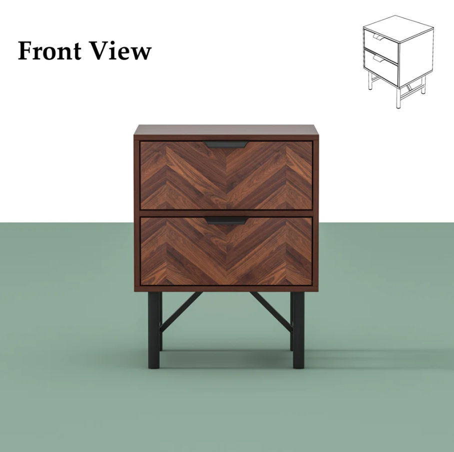 Aldyn Metal Nightstand thumbnail 3