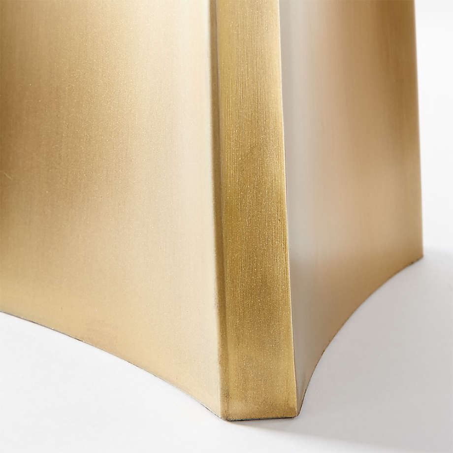 Isla Brass Triangle Floor Lamp thumbnail 8