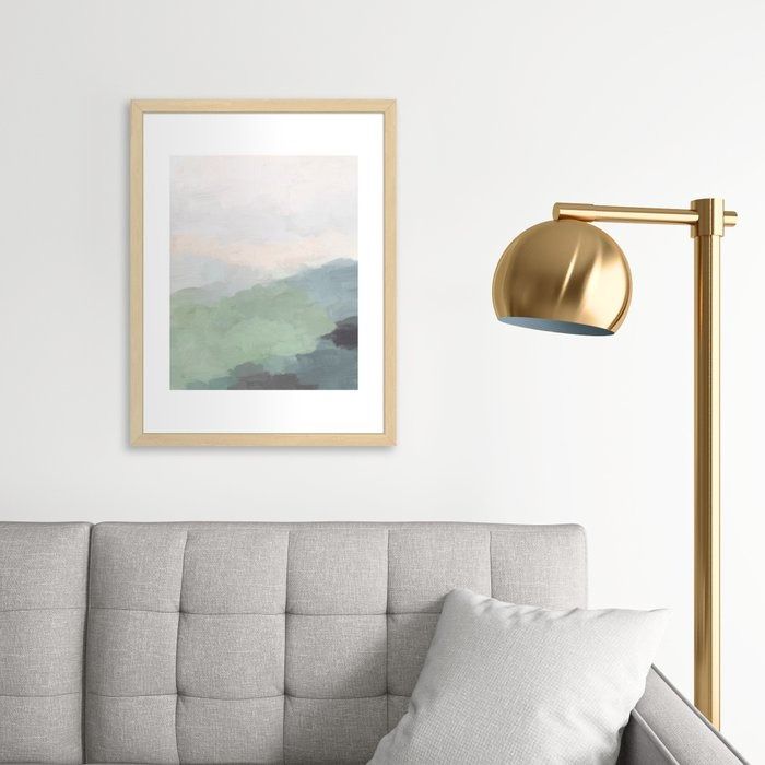 Farmland Sunset III Land Painting Framed Art Print thumbnail 2