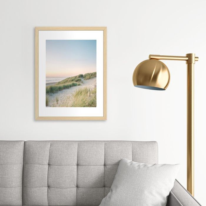 Dunes of Holland beach Framed Art Print thumbnail 2