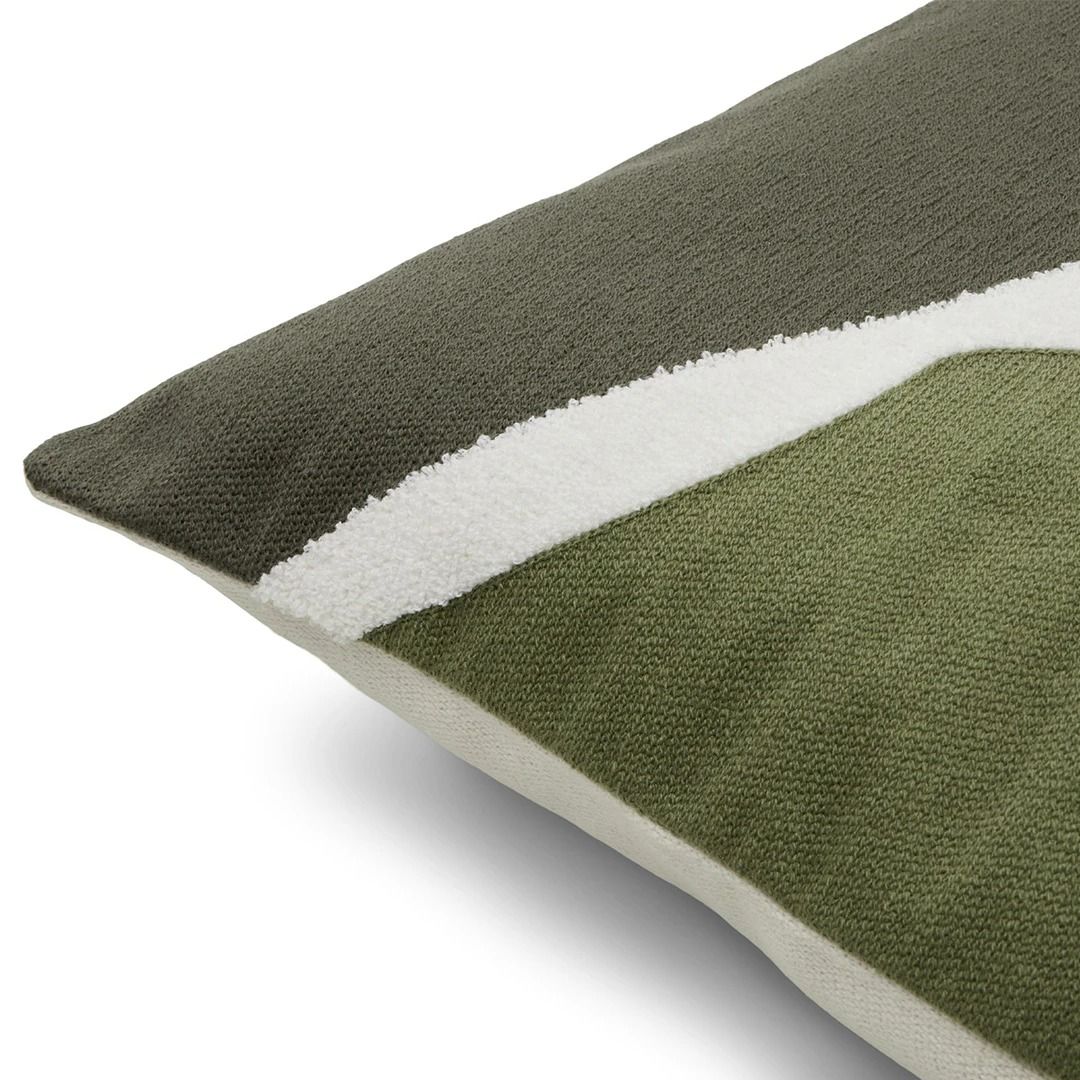 Kesey Green Multi Pillow 18x18 thumbnail 2