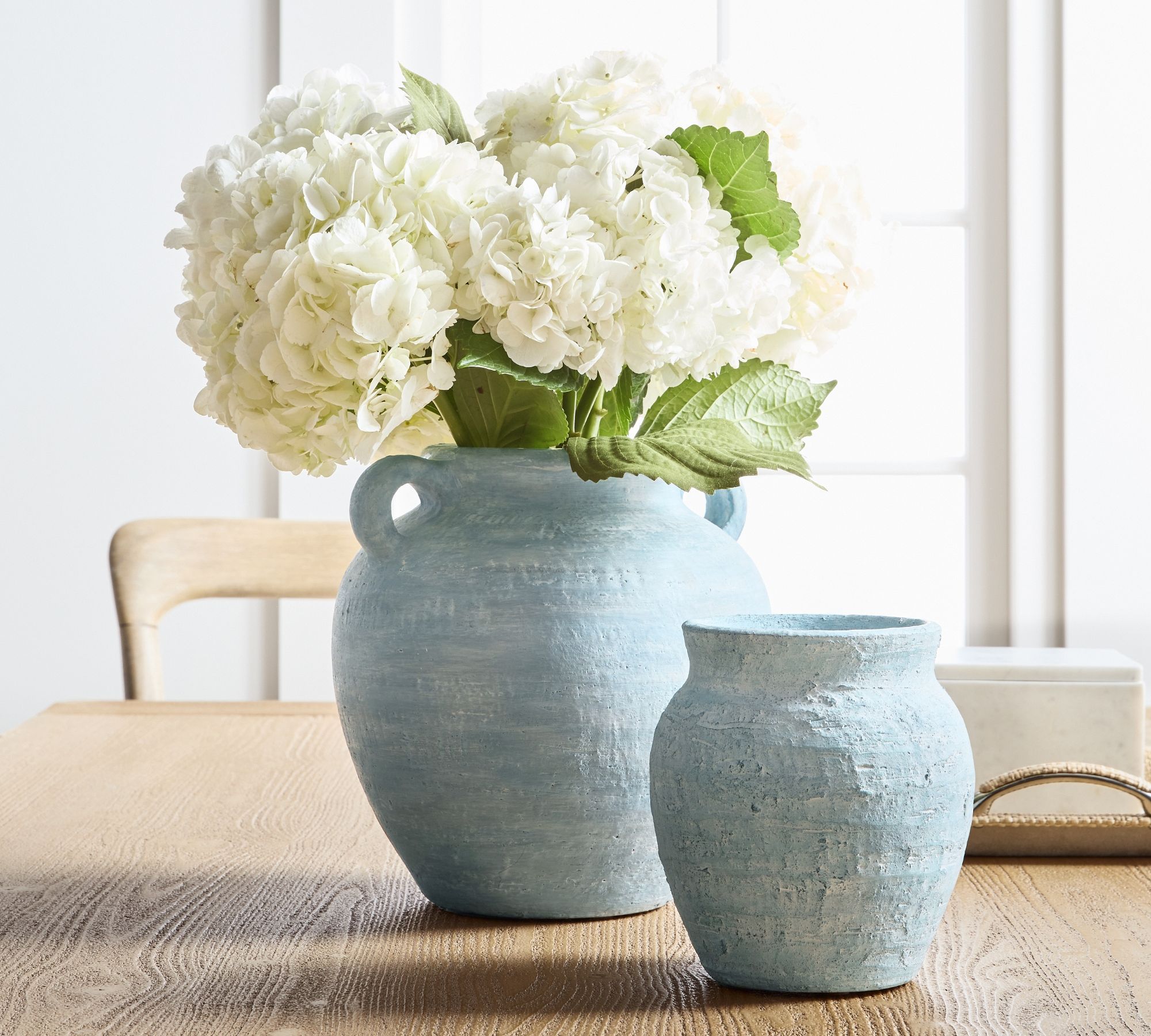 Chambray Artisan Handcrafted Ceramic Vases Small thumbnail 2