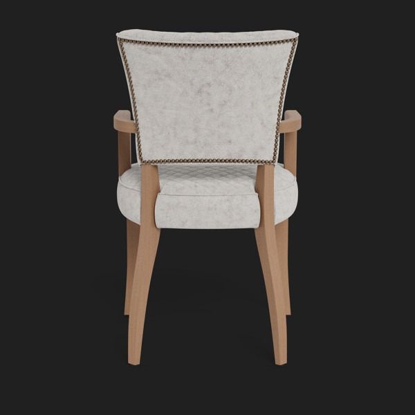 Mimi Quilt Dining Chair with Arms thumbnail 5