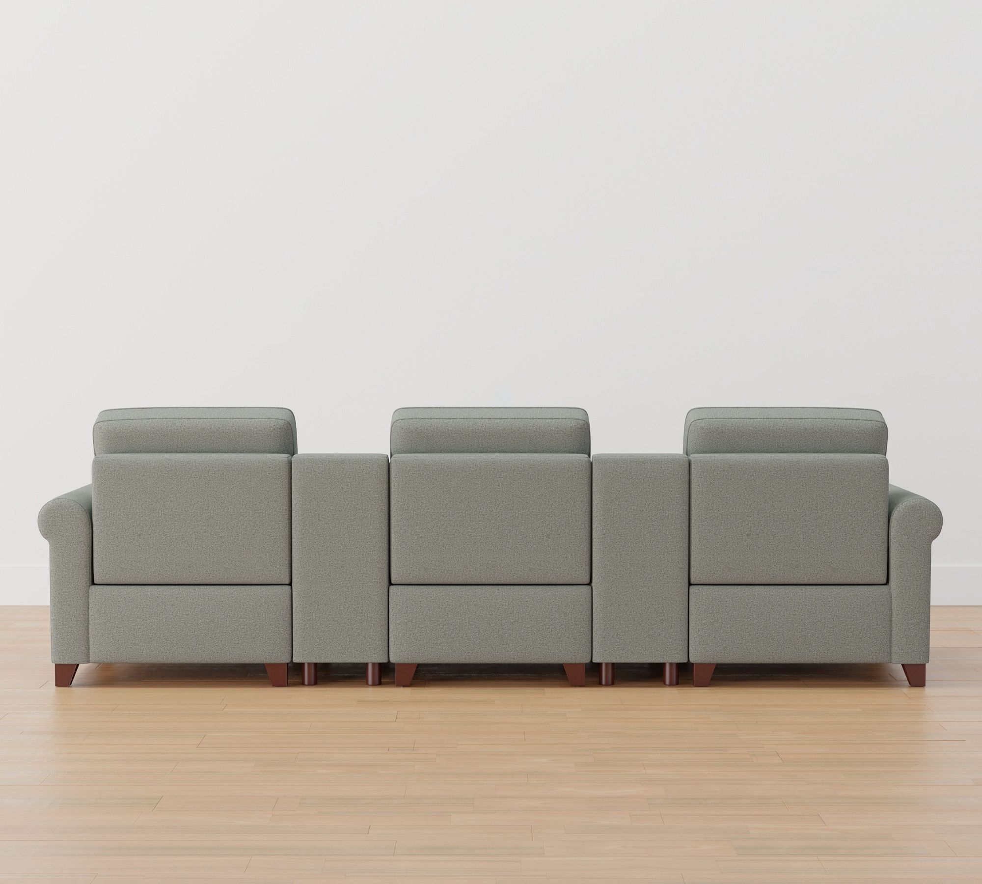 Cameron Roll Arm Power Reclining Sofa -Storage Available thumbnail 3
