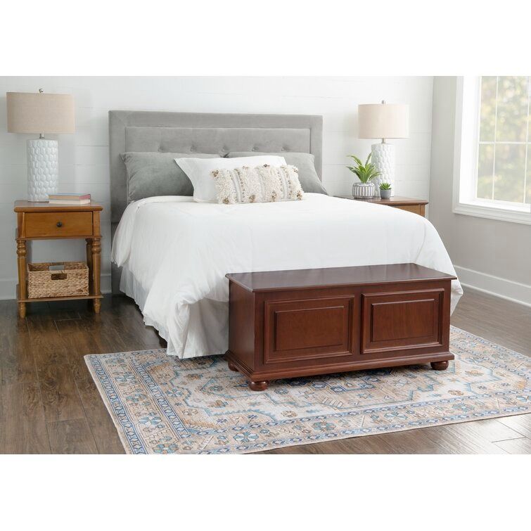Chapman Solid Wood Blanket Storage Chest thumbnail 6