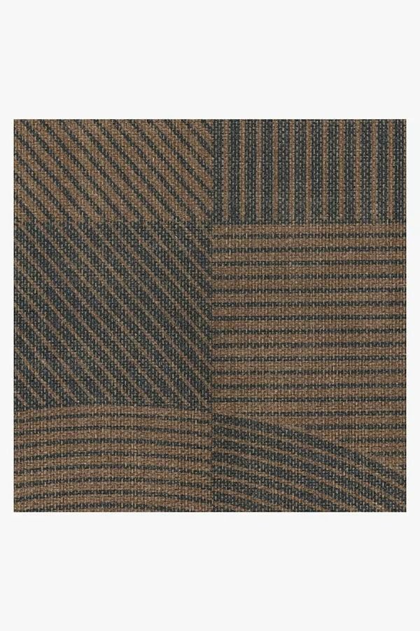 Ingrid Natural Navy Re Jute Rug-6'x9' thumbnail 3