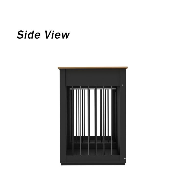 Dorilal Large Dog Crate Furniture With 2 Drawers And Divider thumbnail 2