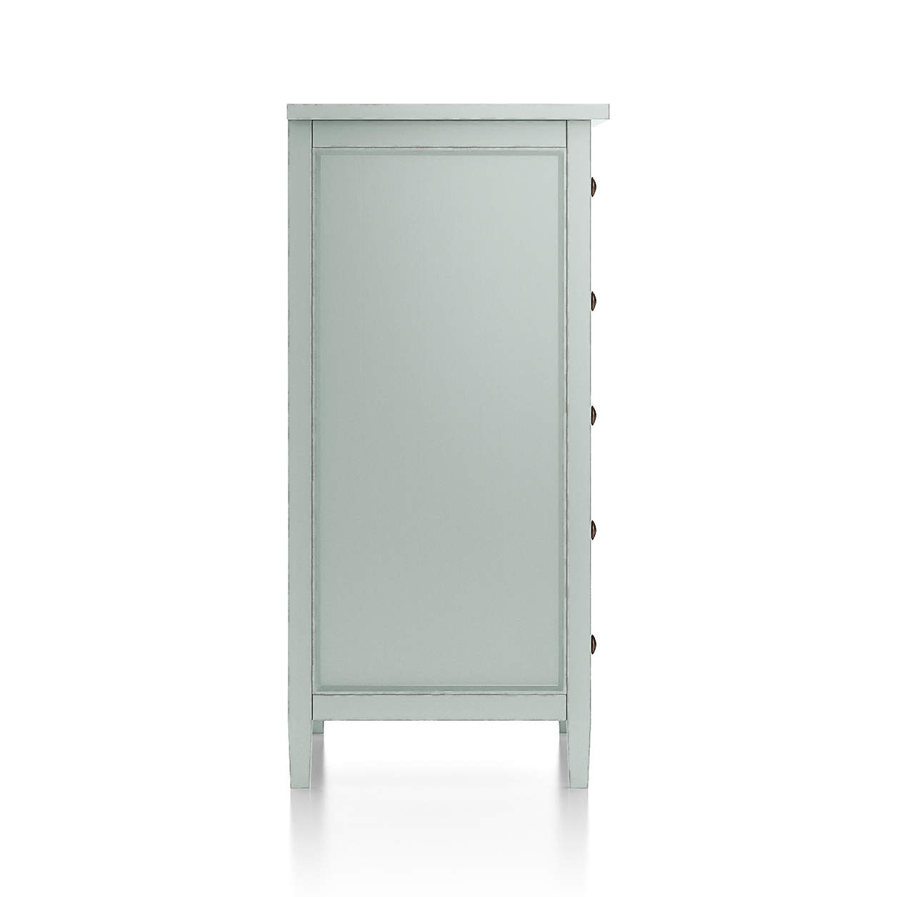 Harbor Blue Grey 5-Drawer Chest thumbnail 3