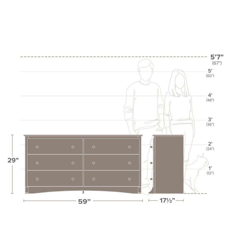 Sonoma 6 Drawer Dresser thumbnail 3