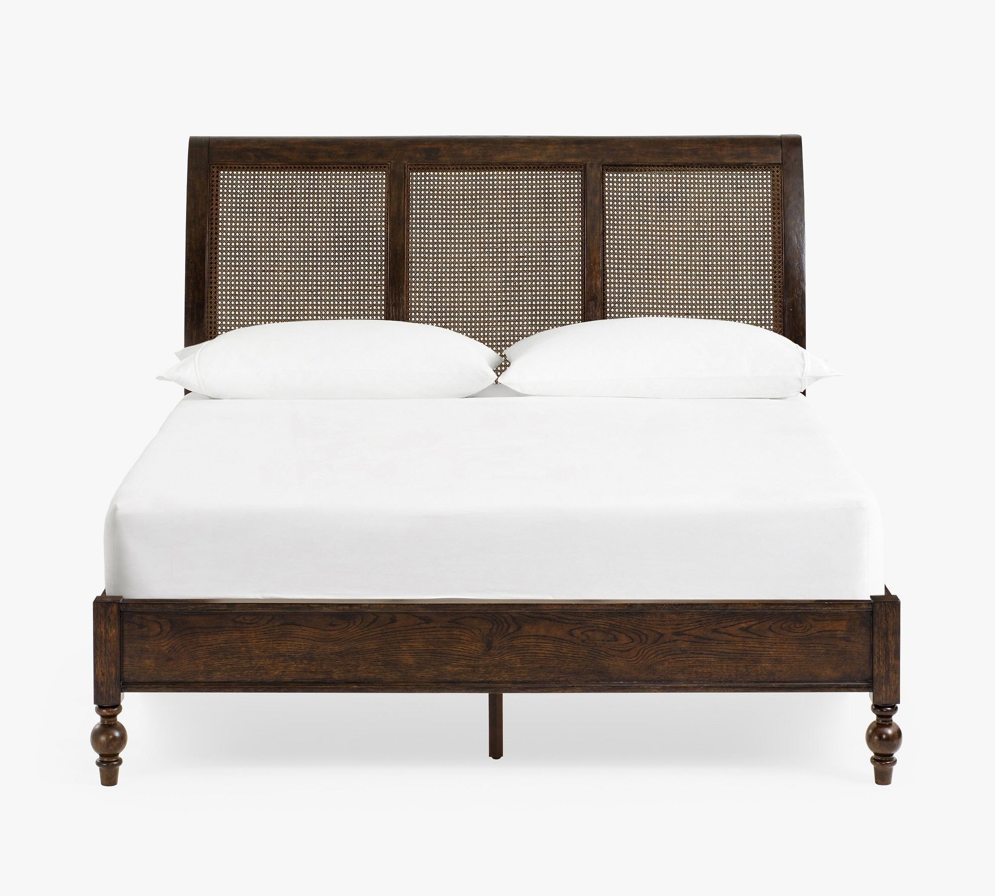 Augusta Cane Sleigh Bed thumbnail 2