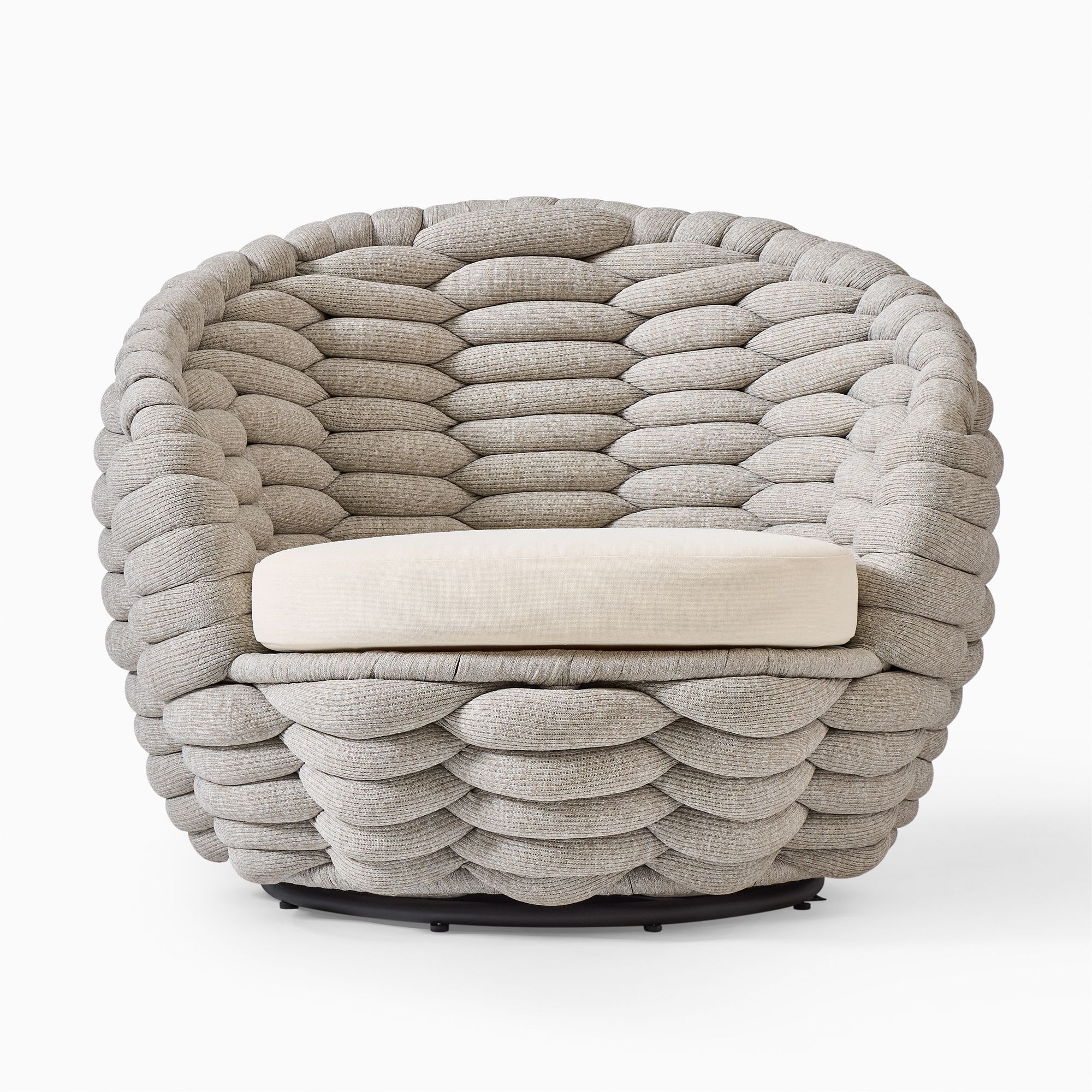 Cozy Outdoor Swivel Chair thumbnail 3