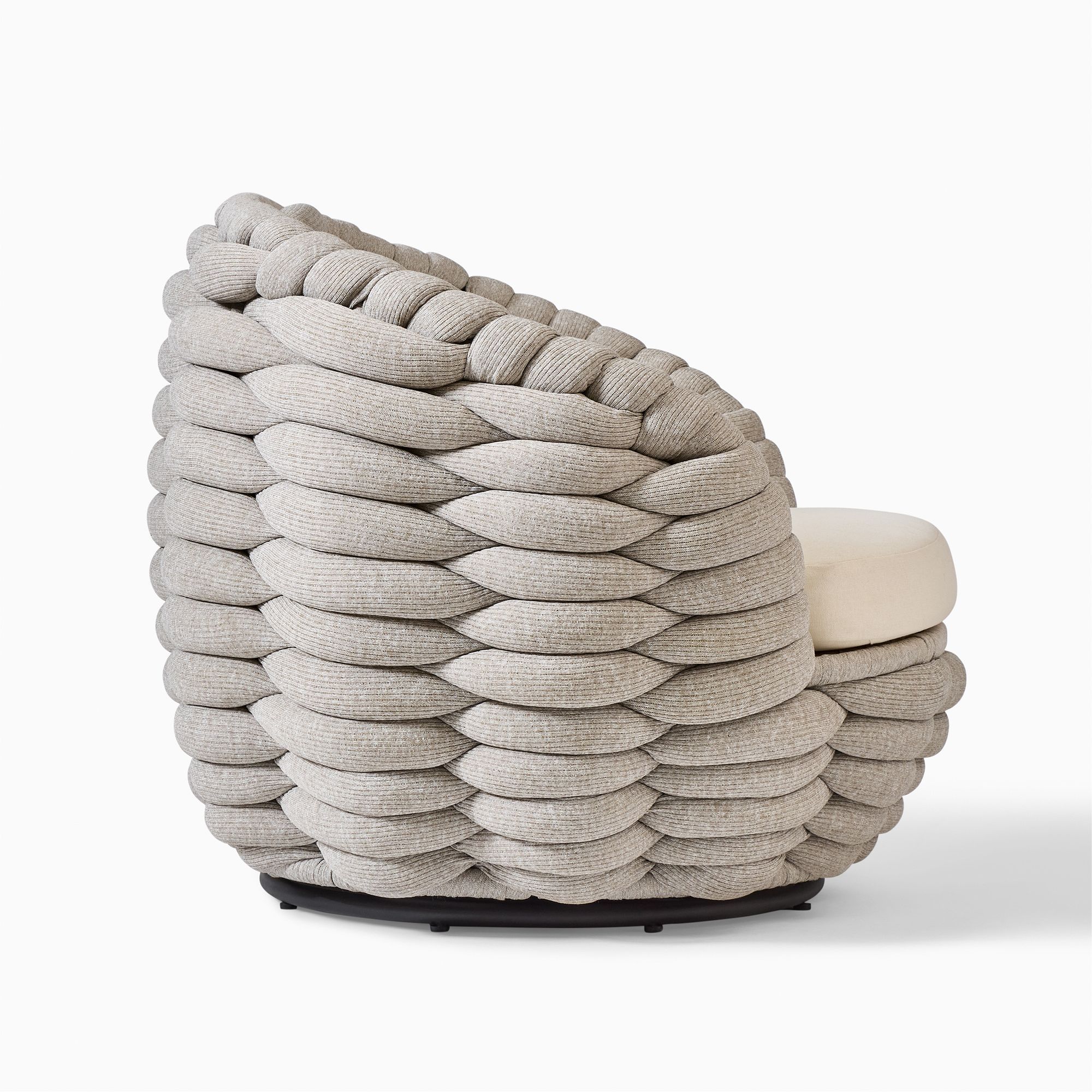 Cozy Outdoor Swivel Chair thumbnail 4