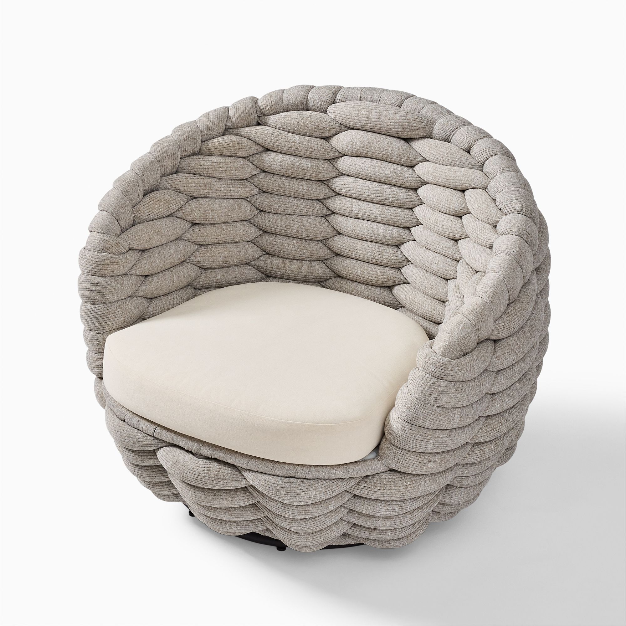 Cozy Outdoor Swivel Chair thumbnail 5