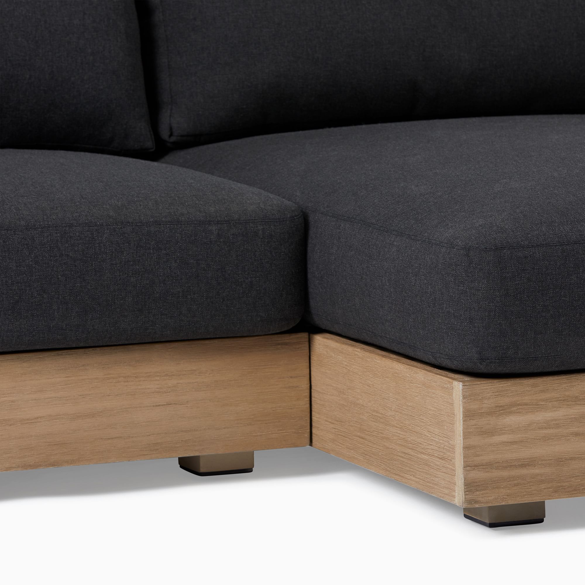 Telluride Outdoor 2 Piece Chaise Sectional-115" thumbnail 8