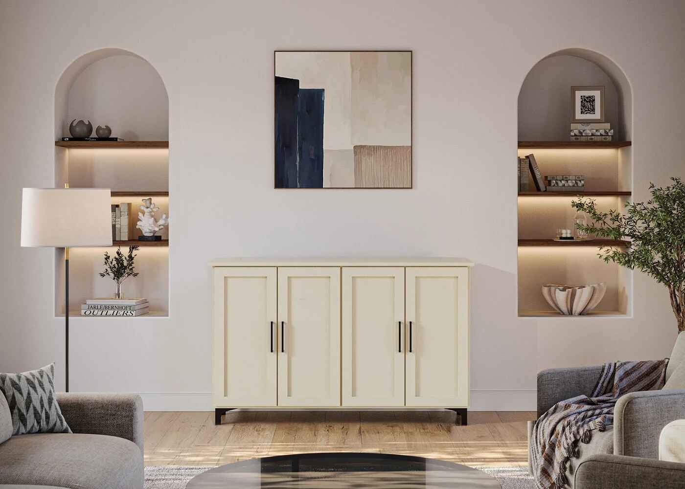 Madison Basic TV Lift Cabinet-Closed thumbnail 2