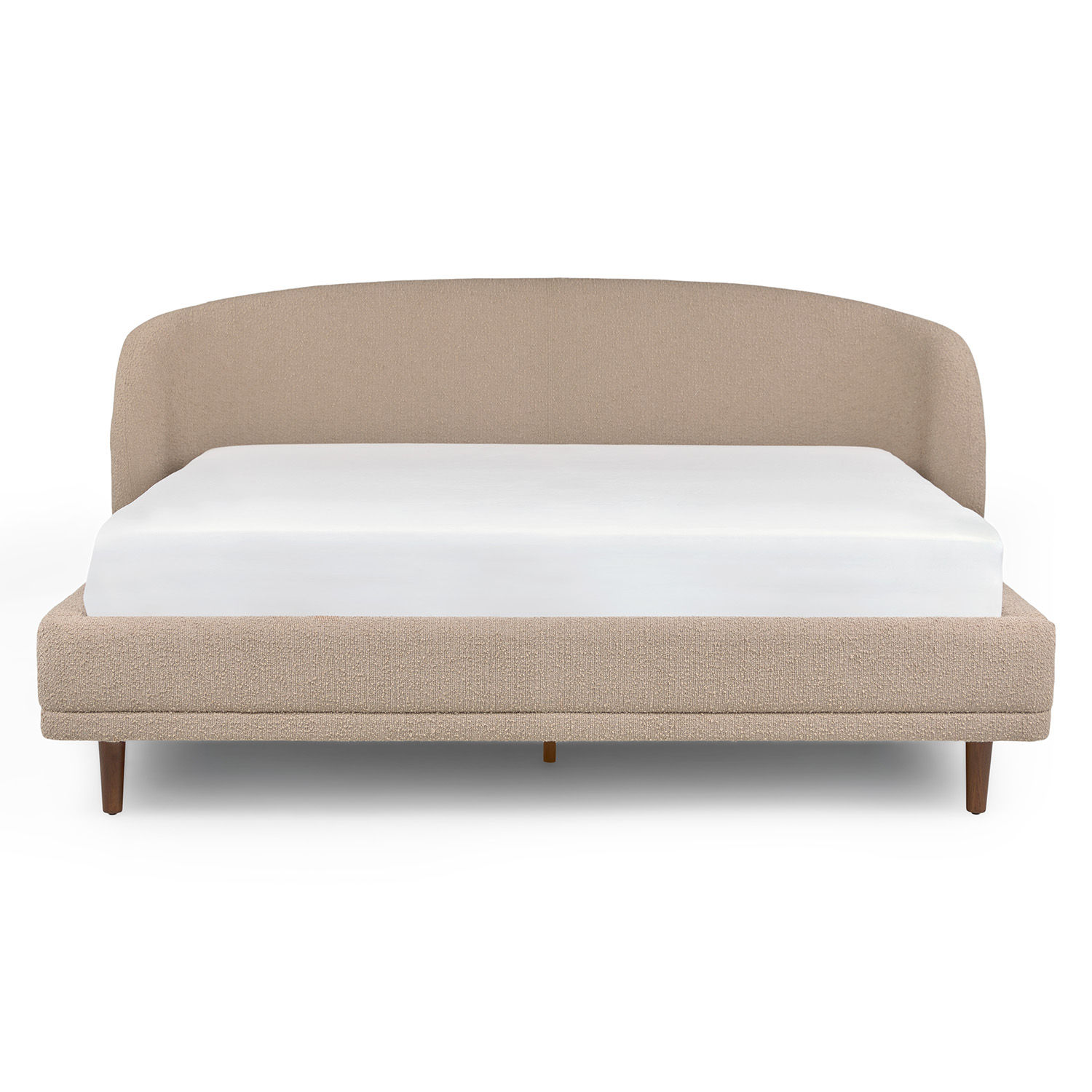 Kayra Lunaria Sandstone Bouclé King Bed thumbnail 3