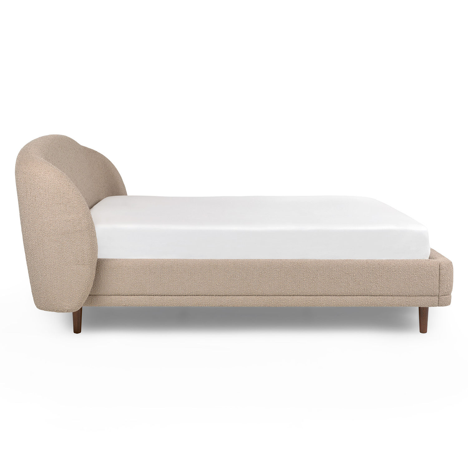 Kayra Lunaria Sandstone Bouclé King Bed thumbnail 4