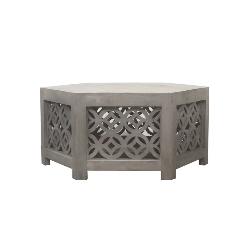 Sandlin Solid Wood Coffee Table thumbnail 2
