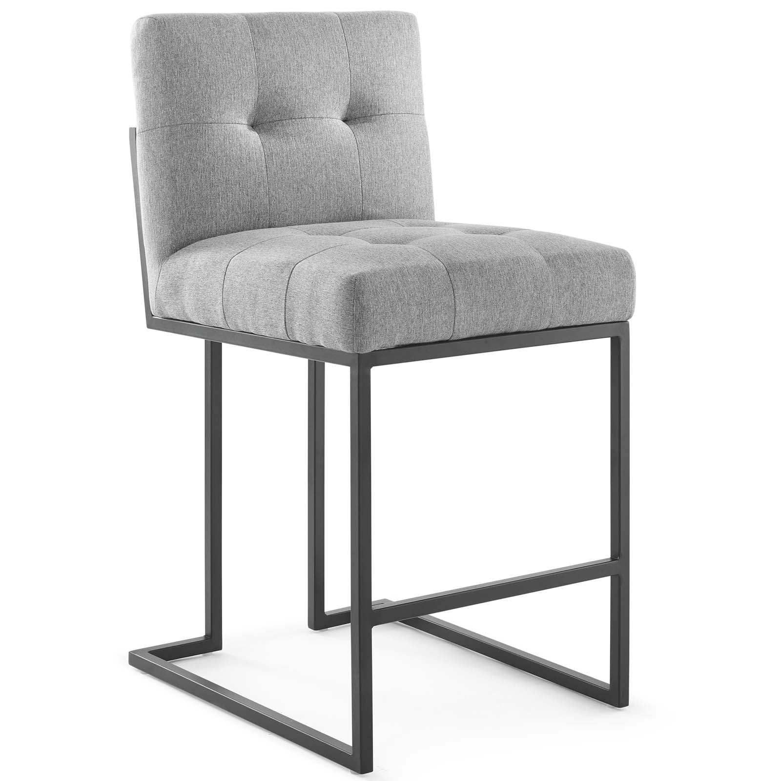 Rivey Counter Stool - Light Gray