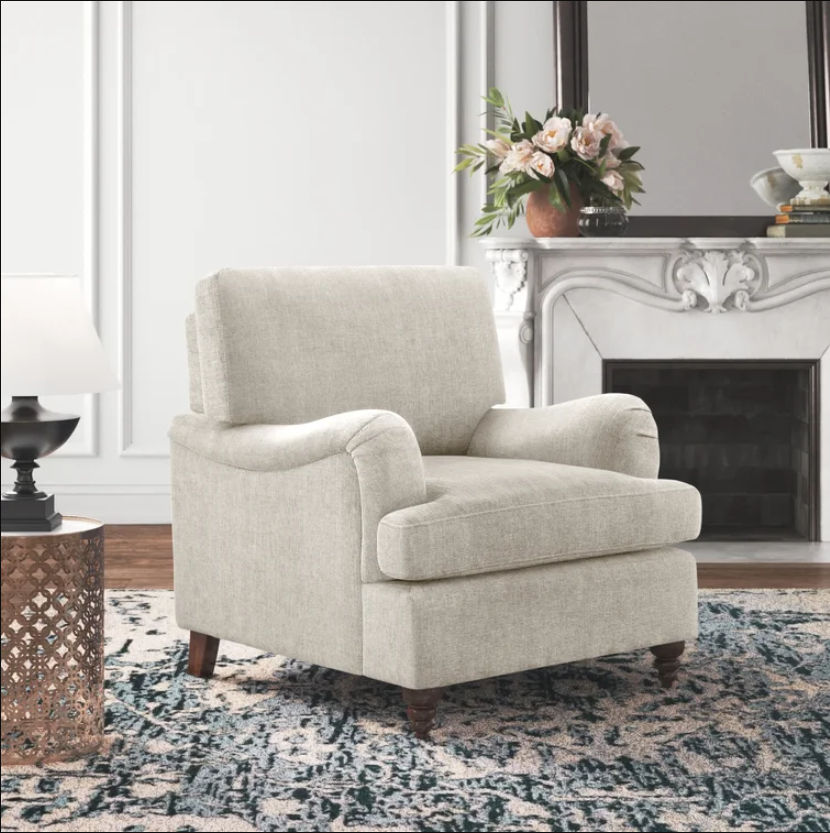 Courchevel Upholstered Armchair thumbnail 2