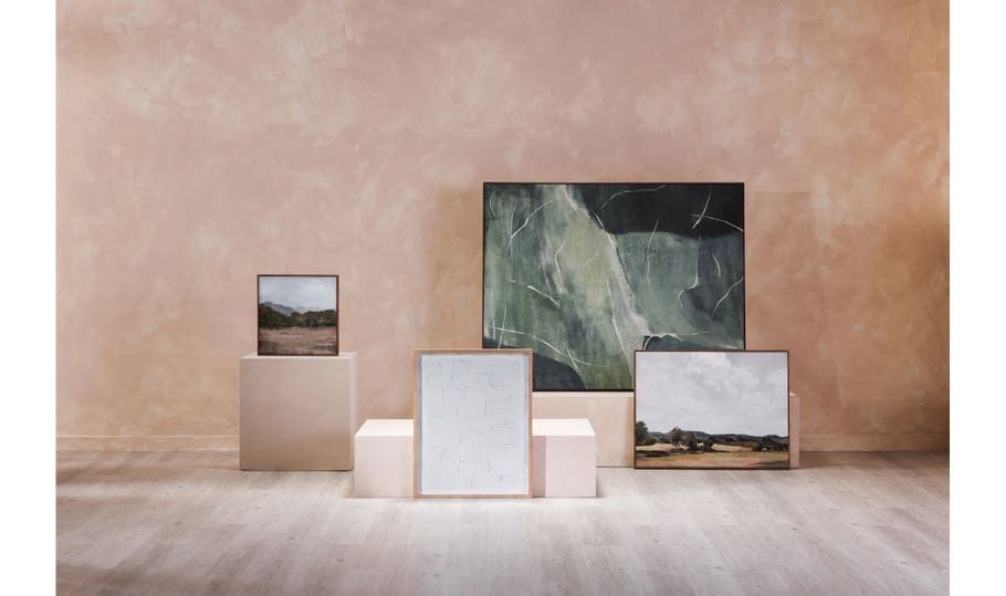 Open Land Framed Painting  thumbnail 4
