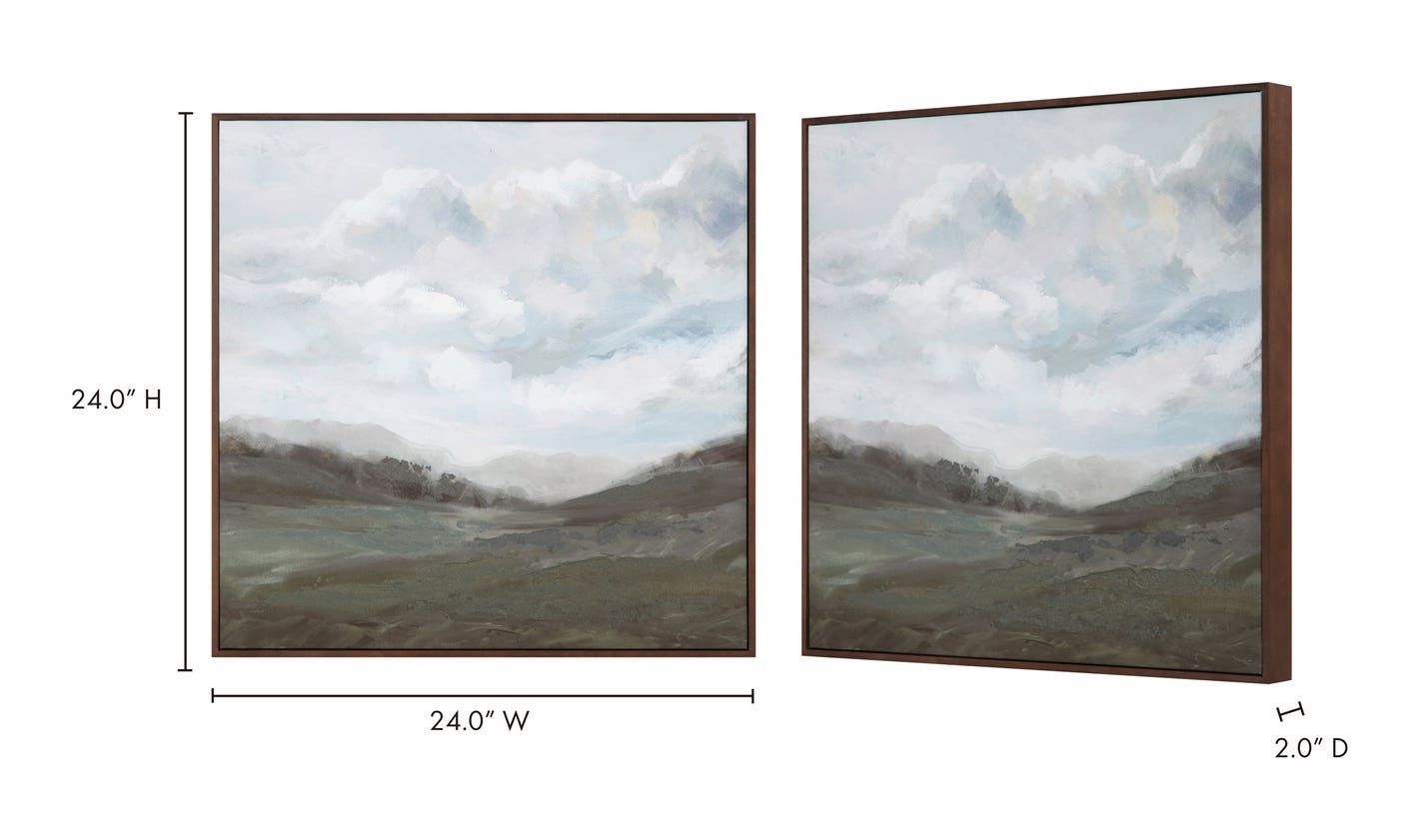 New View Framed Painting  thumbnail 6