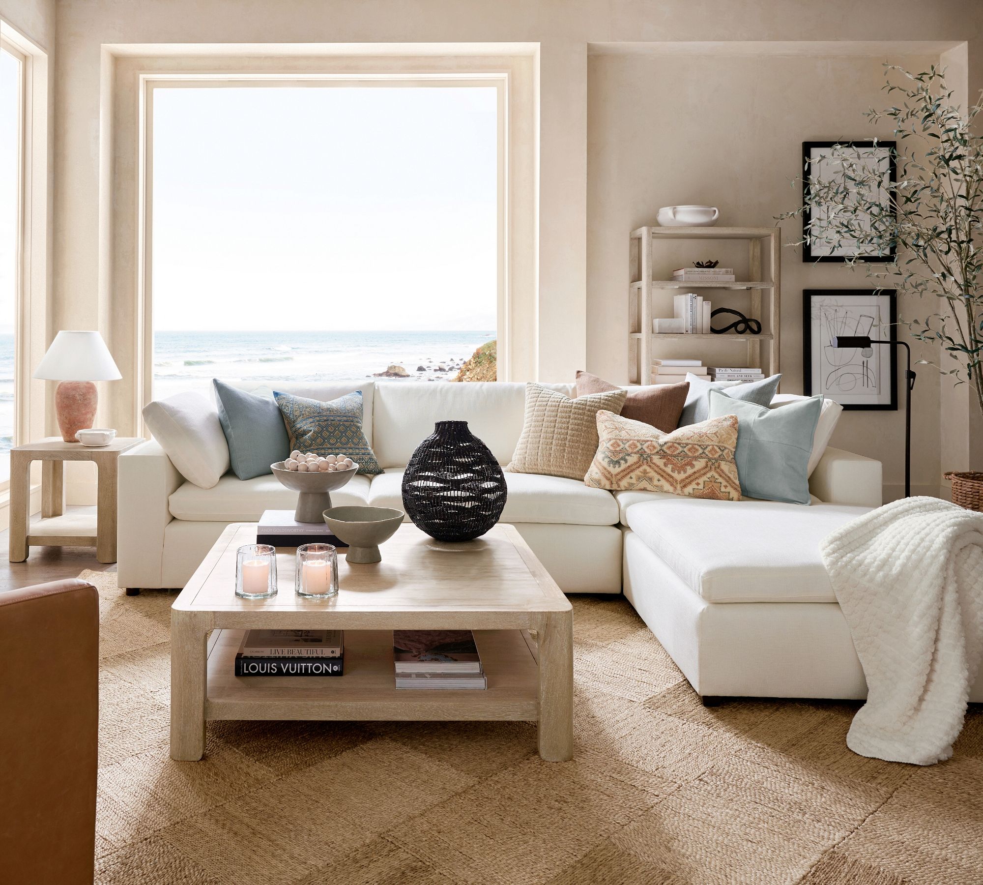 Aptos Square Coffee Table (44") thumbnail 3