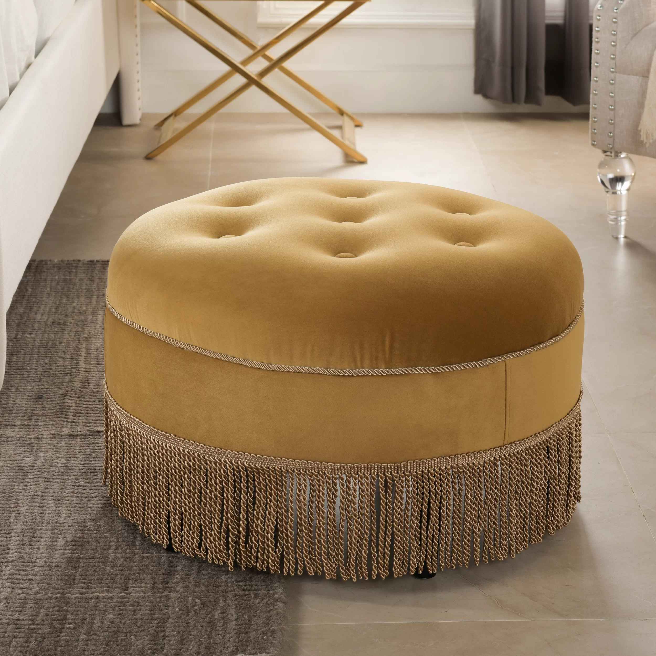 Neptune Upholstered Ottoman thumbnail 7