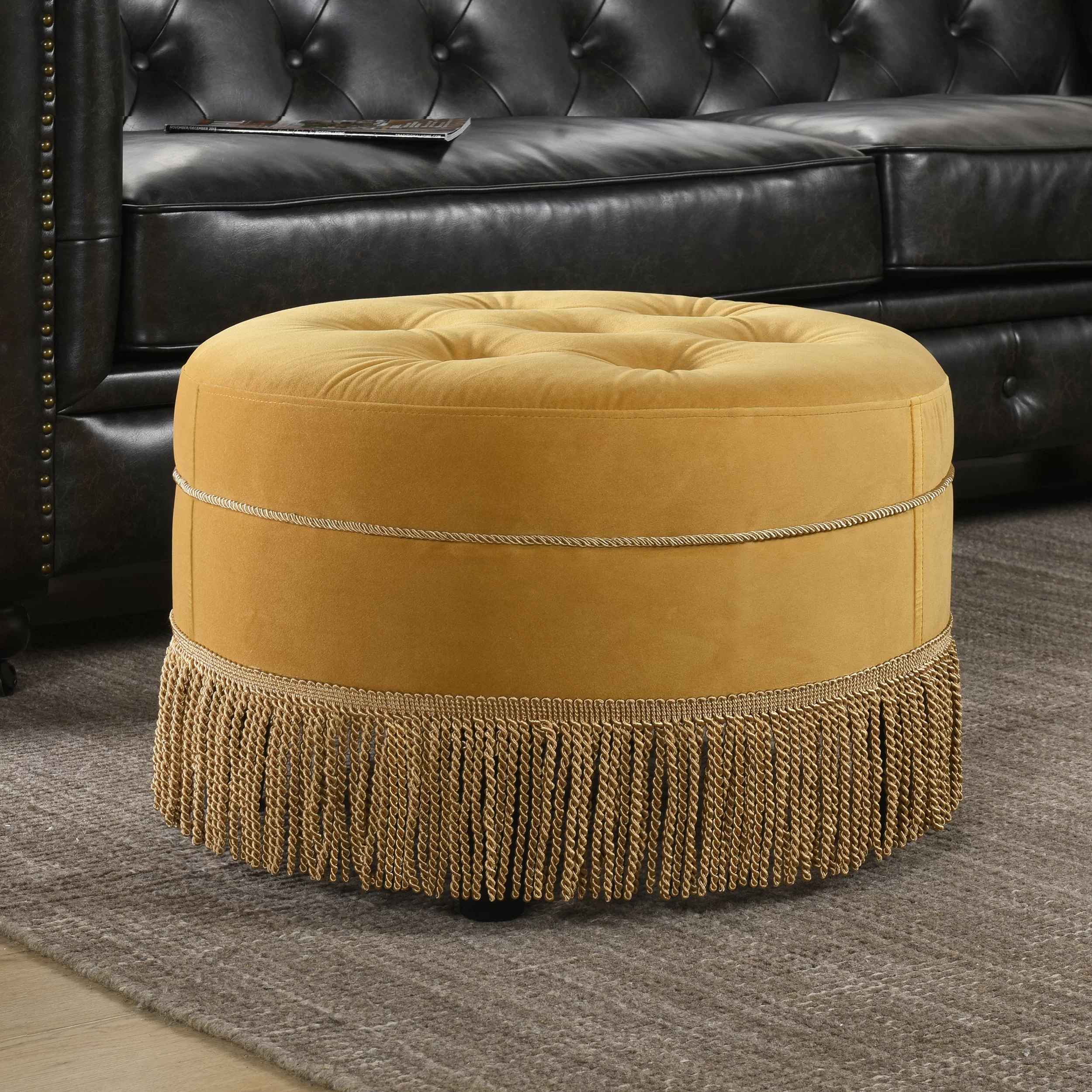 Neptune Upholstered Ottoman thumbnail 8