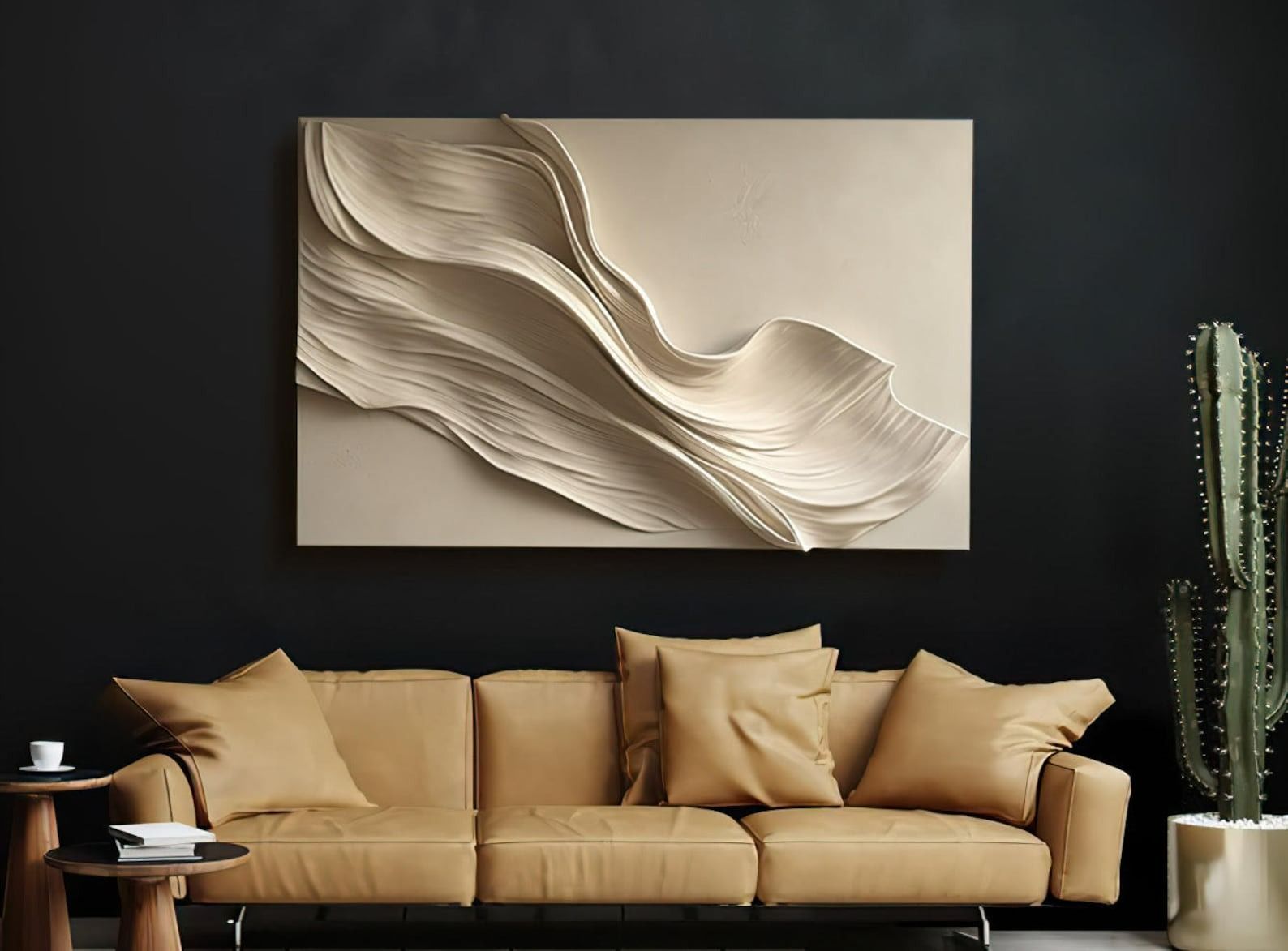 Art Deco Textured Home Decor 3d Vision Wall Art-60"x36" thumbnail 2