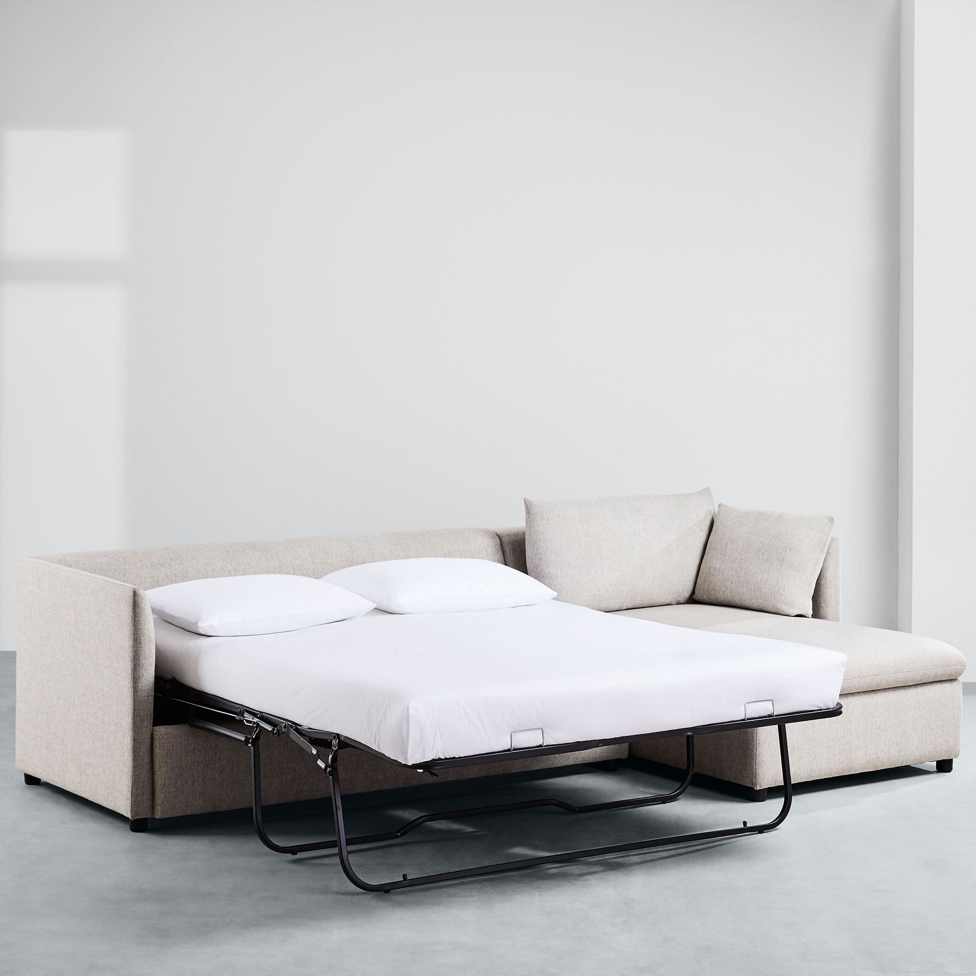 Shelter 2-Piece Sleeper Sectional Storage Chaise thumbnail 3