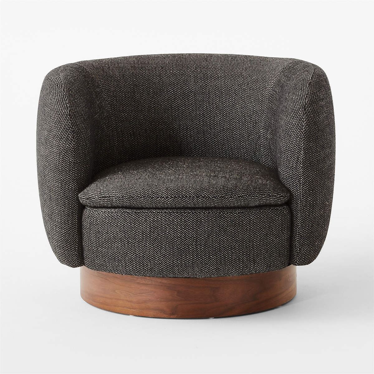 Muir Swivel Chair Curious Eclipse By Lawson Fenning thumbnail 3