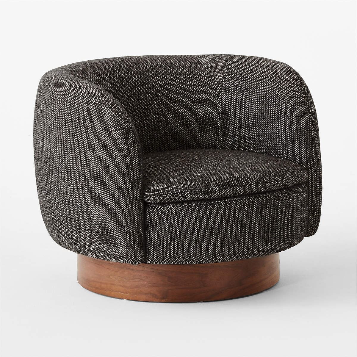 Muir Swivel Chair Curious Eclipse By Lawson Fenning thumbnail 4