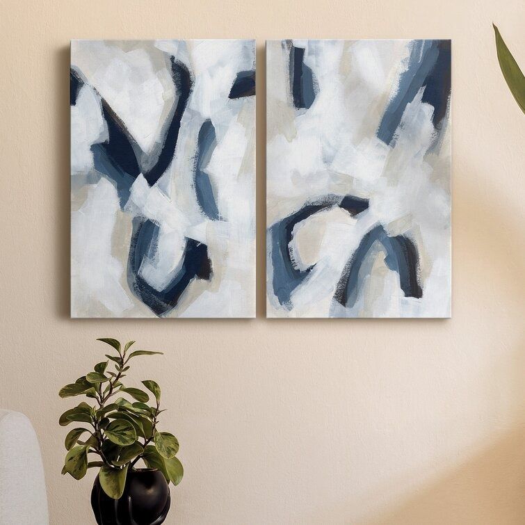 Indigo Imprint I 2 Pieces Set of 2 thumbnail 2