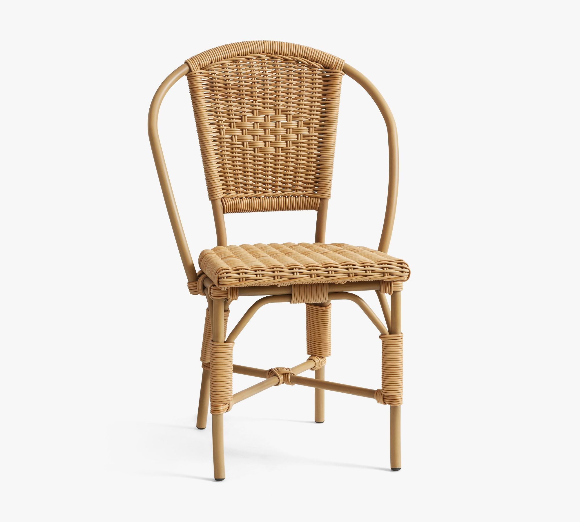 Westport Wicker Outdoor Dining Outdoor Bistro Chair thumbnail 2