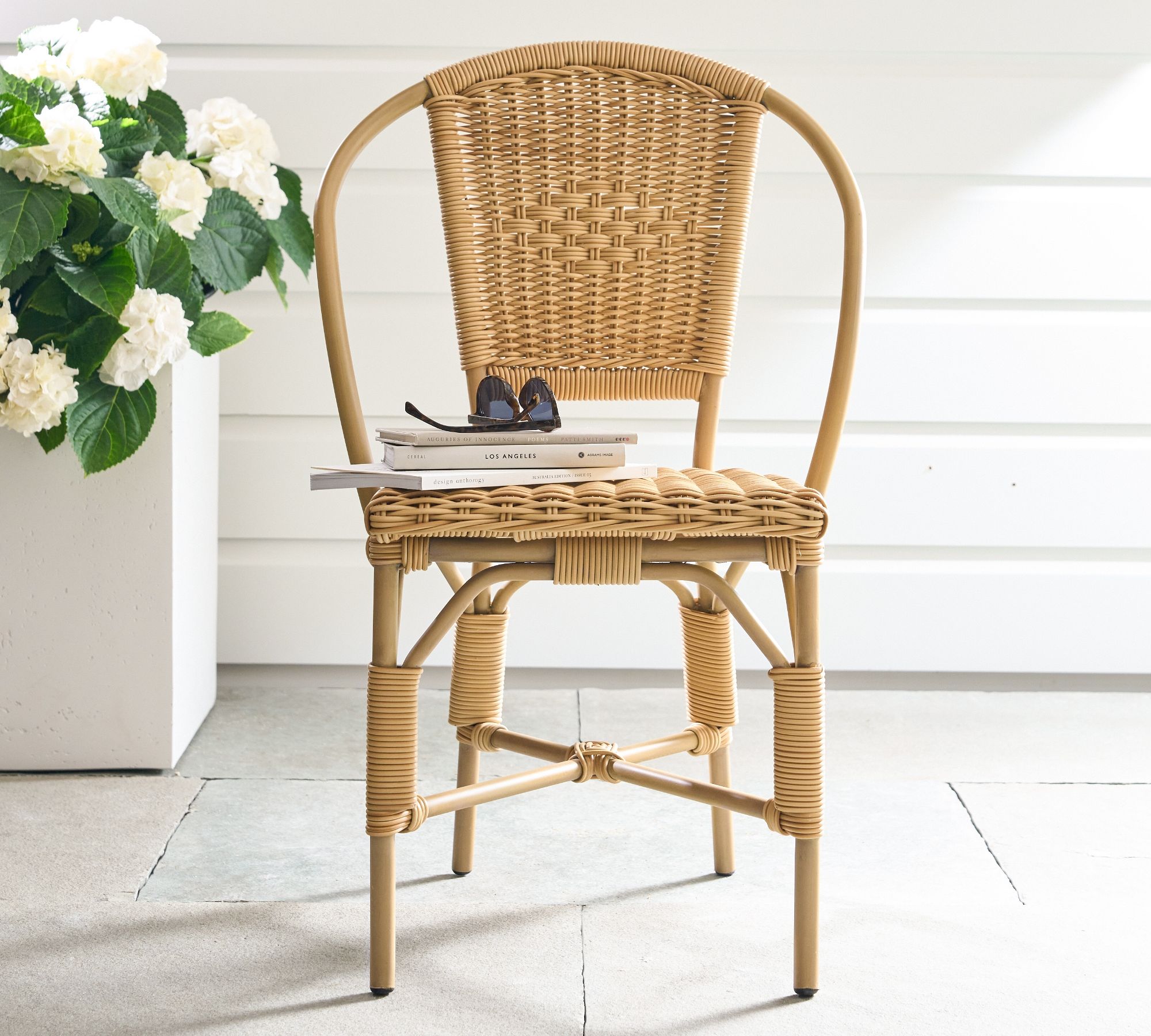 Westport Wicker Outdoor Dining Outdoor Bistro Chair thumbnail 3