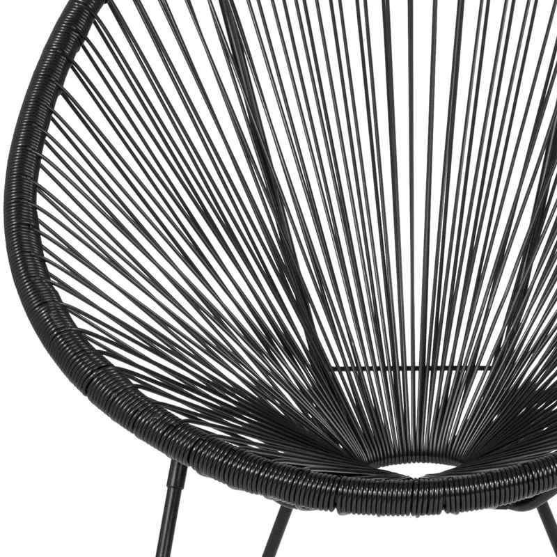Black Kelleia Patio Chair thumbnail 5