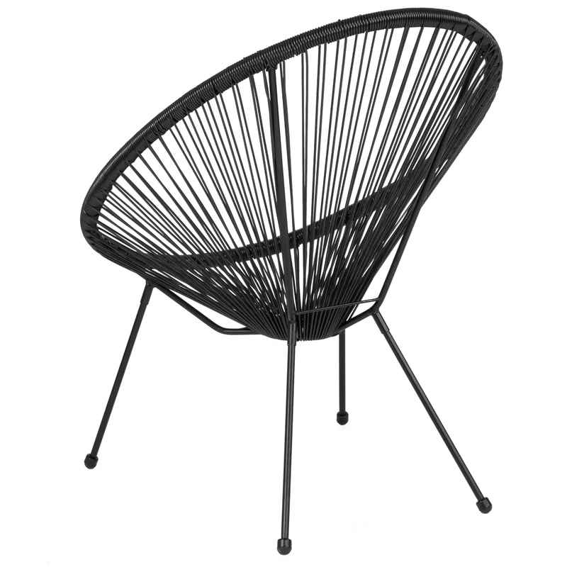 Black Kelleia Patio Chair thumbnail 6