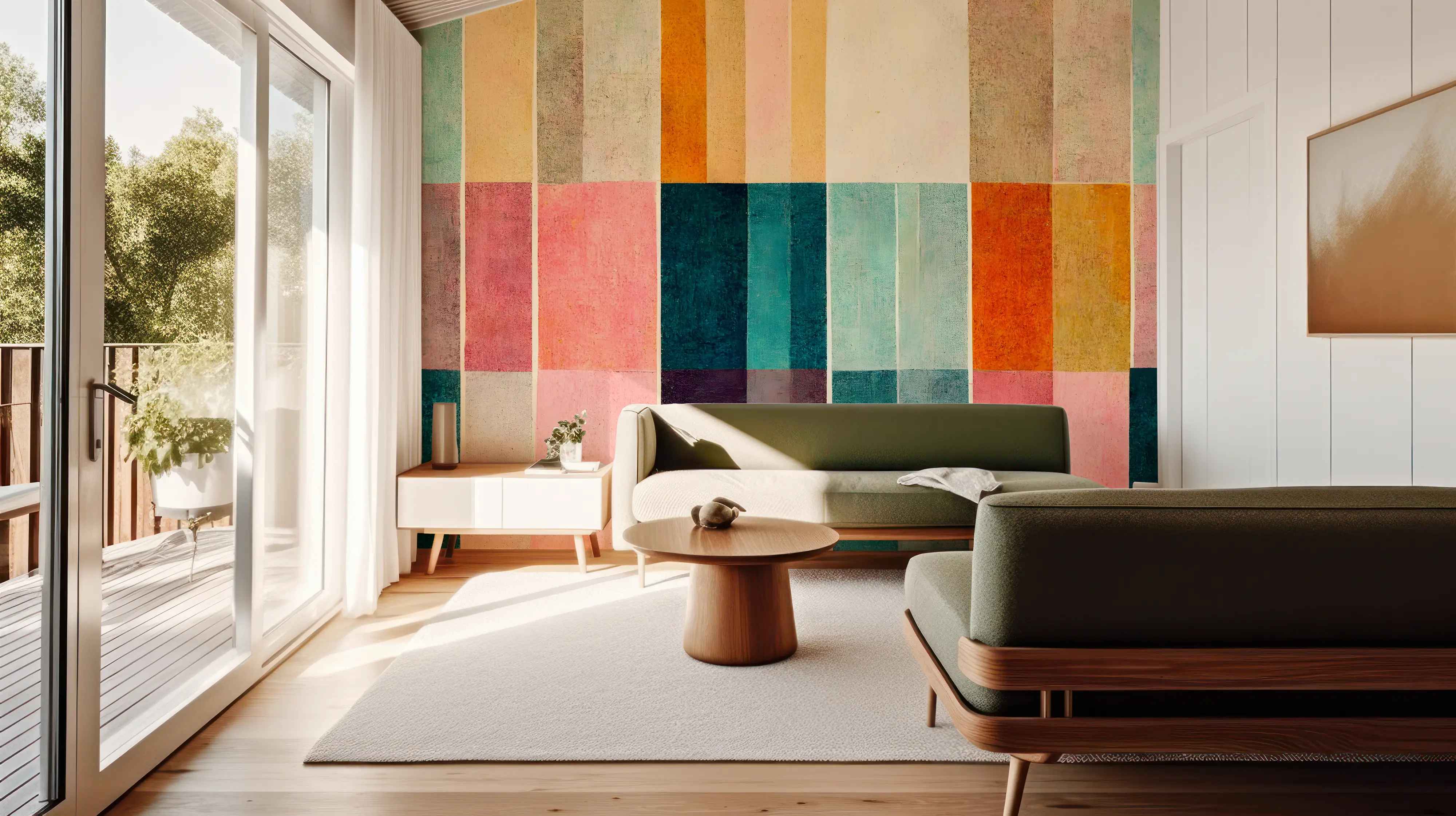 Color Block Study Wallpaper thumbnail 2