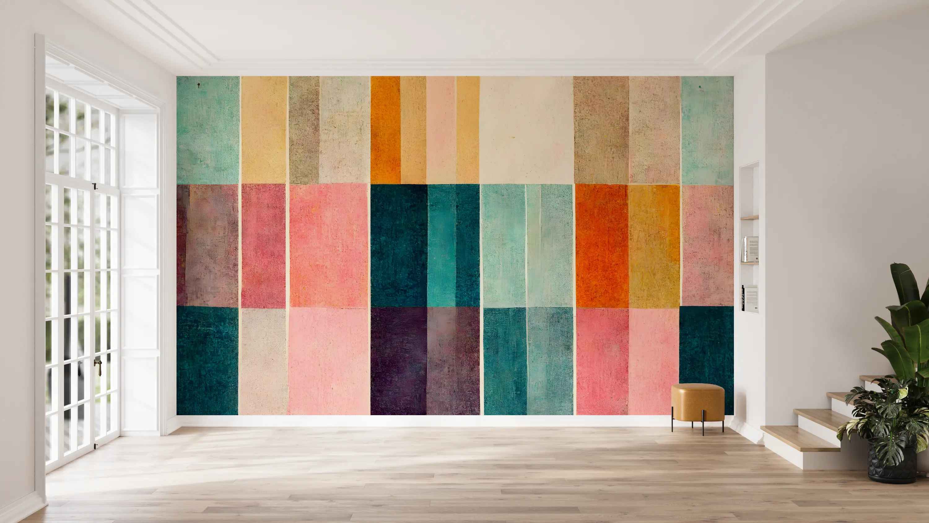 Color Block Study Wallpaper thumbnail 5