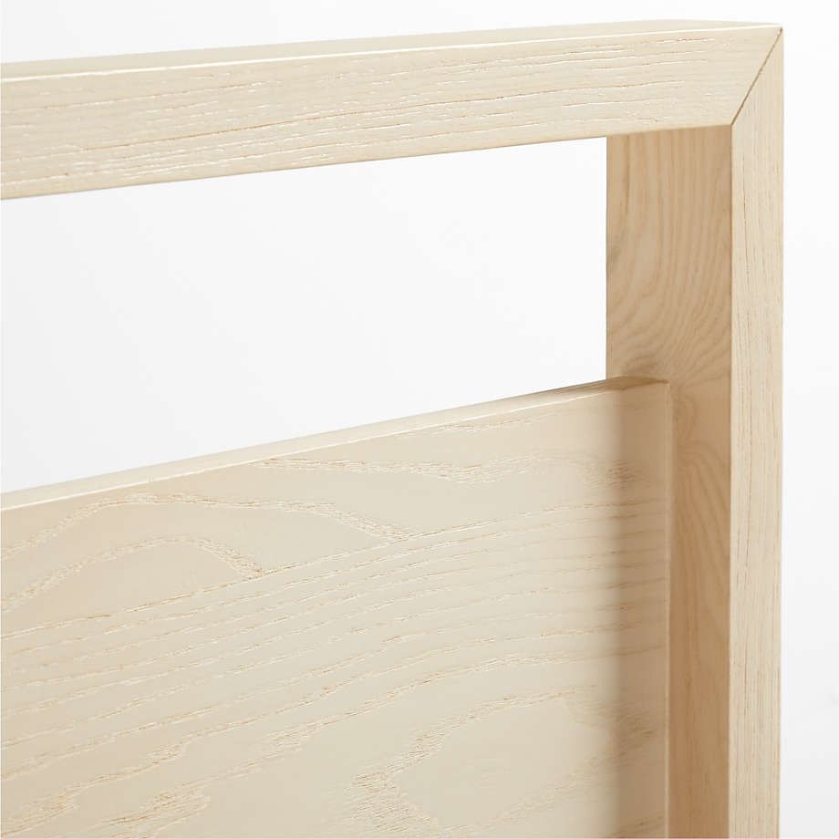 Gemini Kids Light Ash Wood Full Bed thumbnail 5