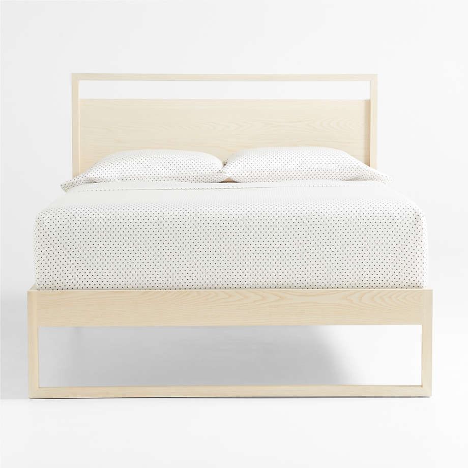 Gemini Kids Light Ash Wood Full Bed thumbnail 7