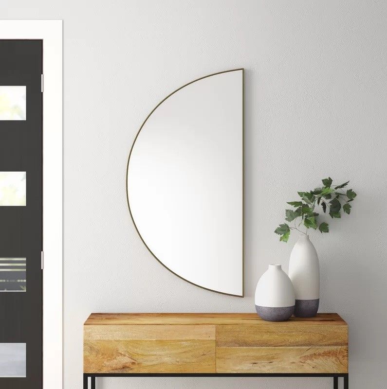 Embrace Metal Flat Wall Mirror thumbnail 2