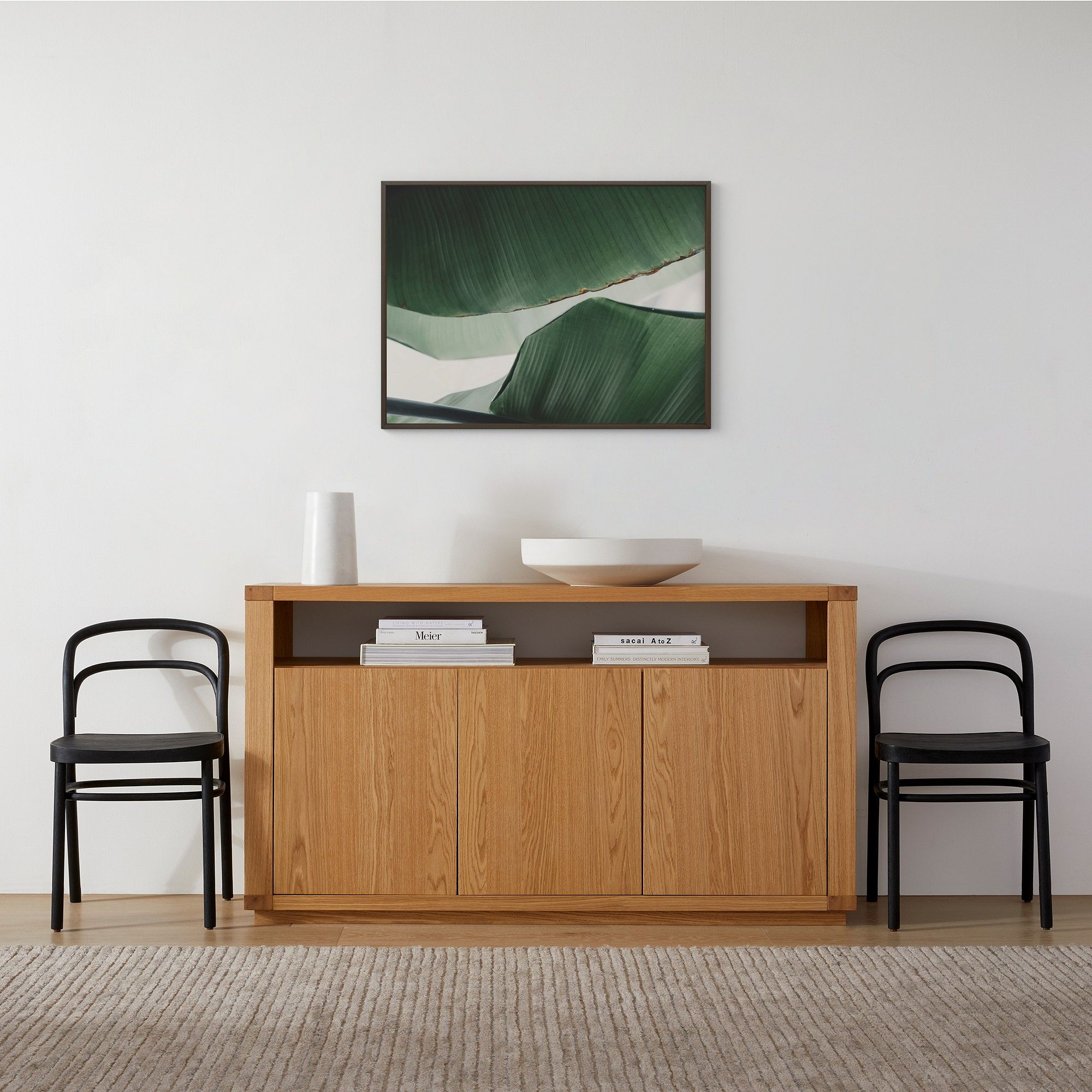 Leaf and Light 4 Framed Wall Art by Minted for West Elm-40"x30" thumbnail 2