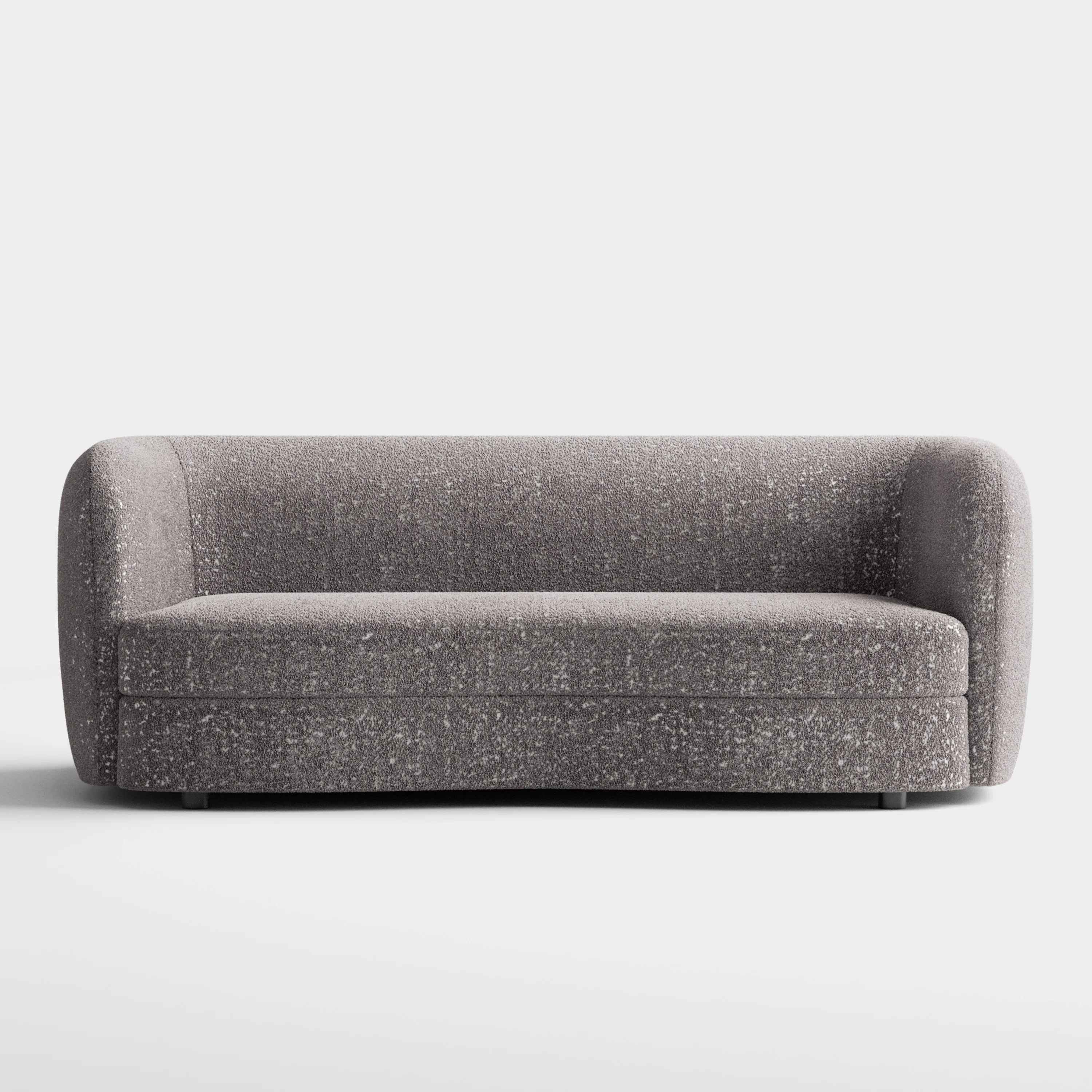 Tuxedo Arm Curved Sofa thumbnail 3