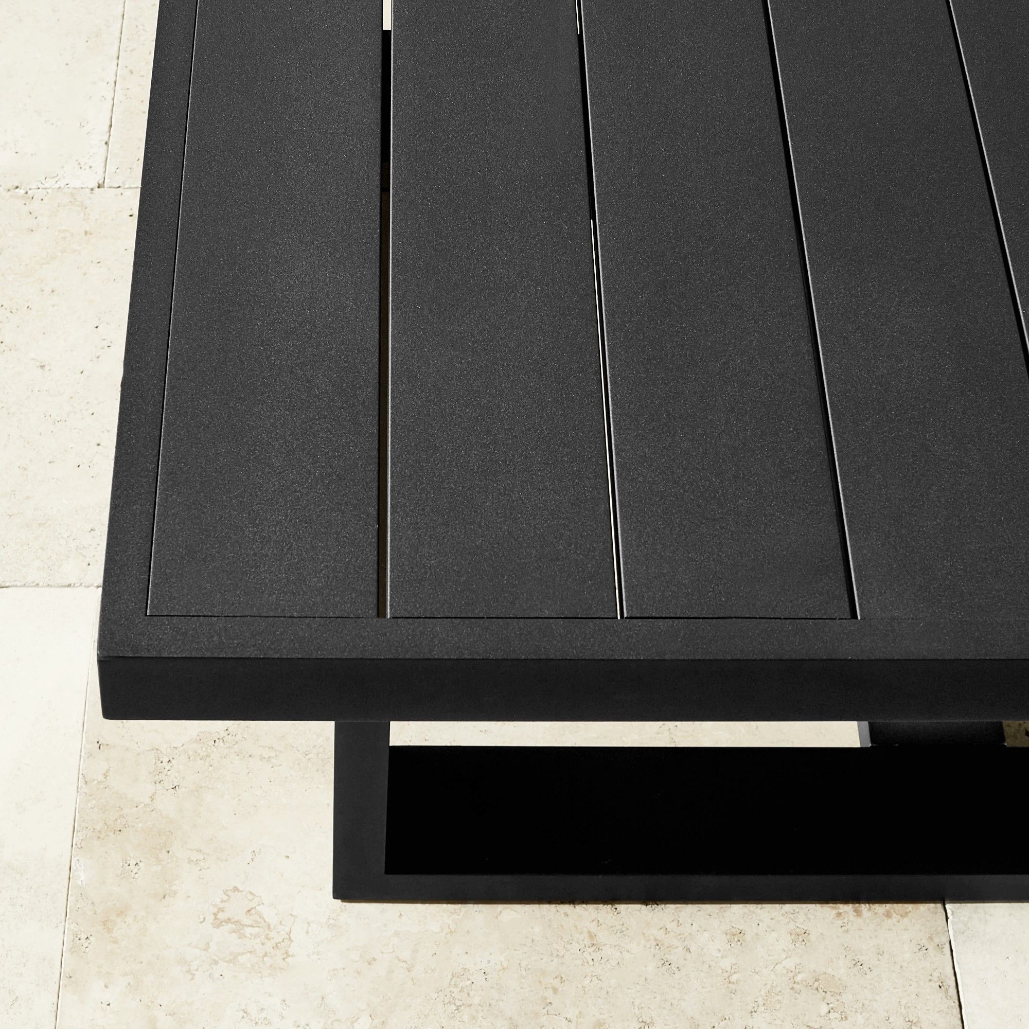 Ojai Outdoor Metal Dining Table thumbnail 5