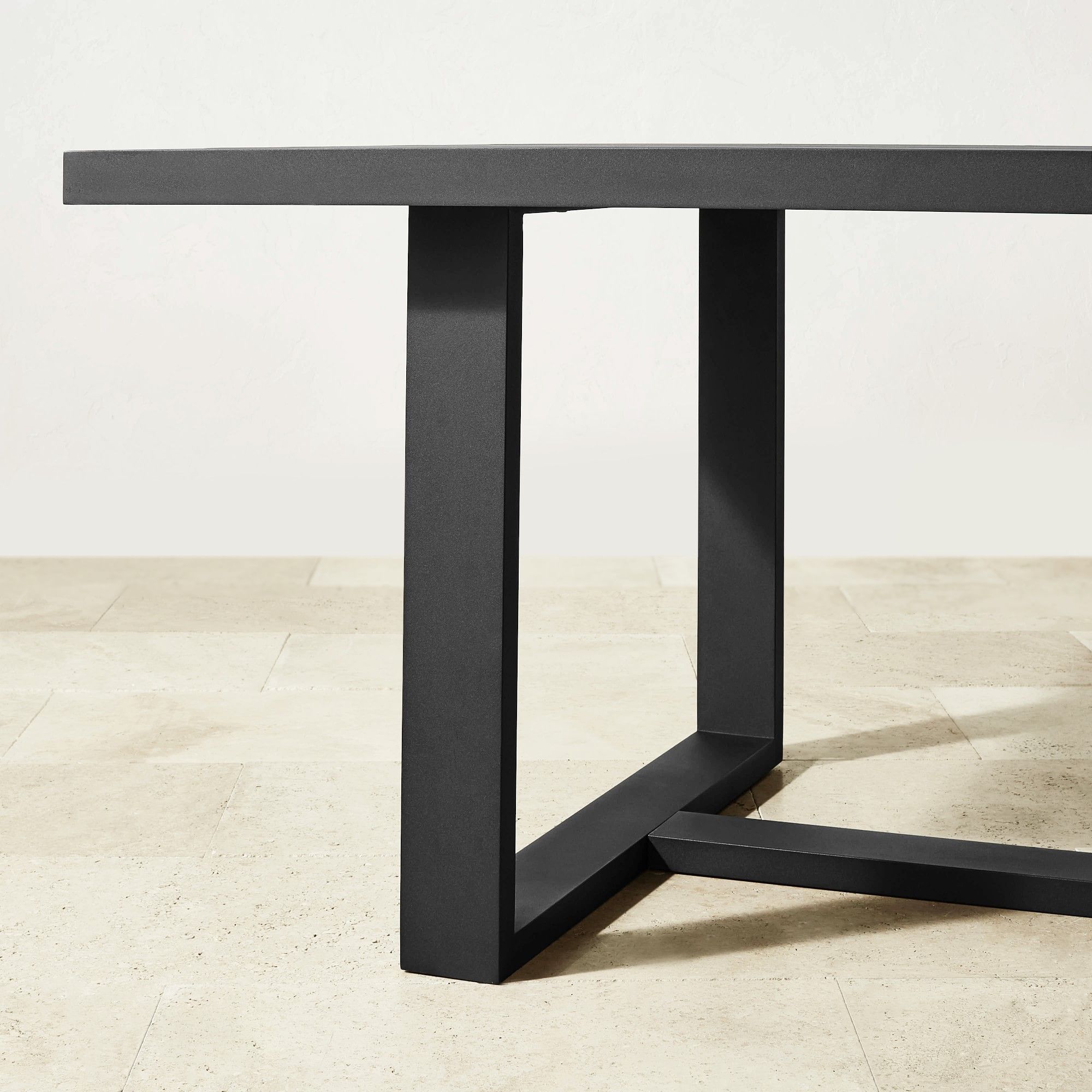 Ojai Outdoor Metal Dining Table thumbnail 6